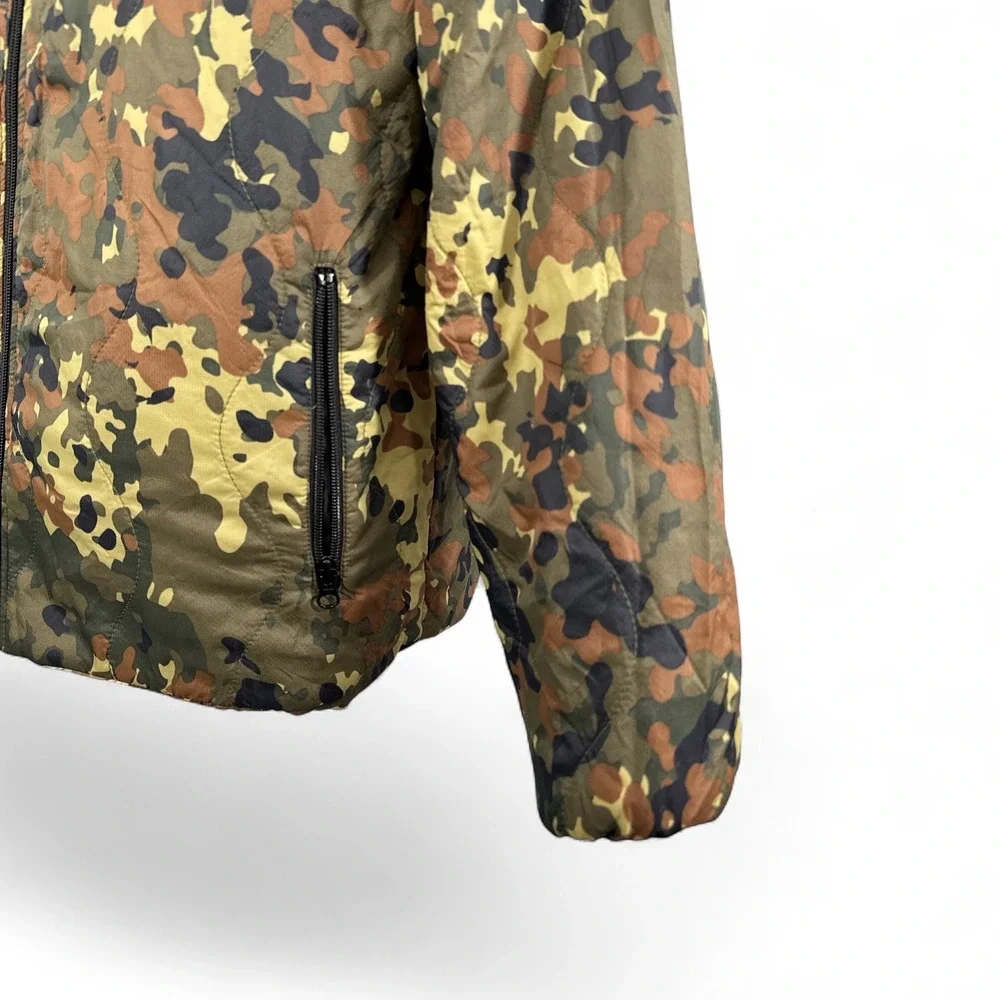 WRMFZY Reversible Woobie Hoodie Camo Jacket Mens Medium Ripstop Nylon Rare NWOT